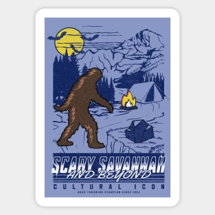 Bigfoot - Rock throwing champion since 1924 Sticker